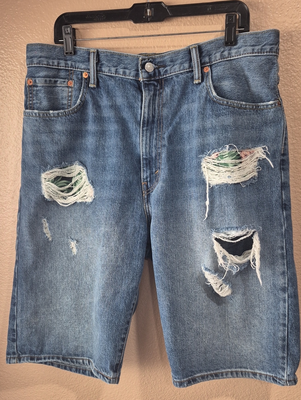 Levi's Men's Blue Denim Shorts - Classic Fit